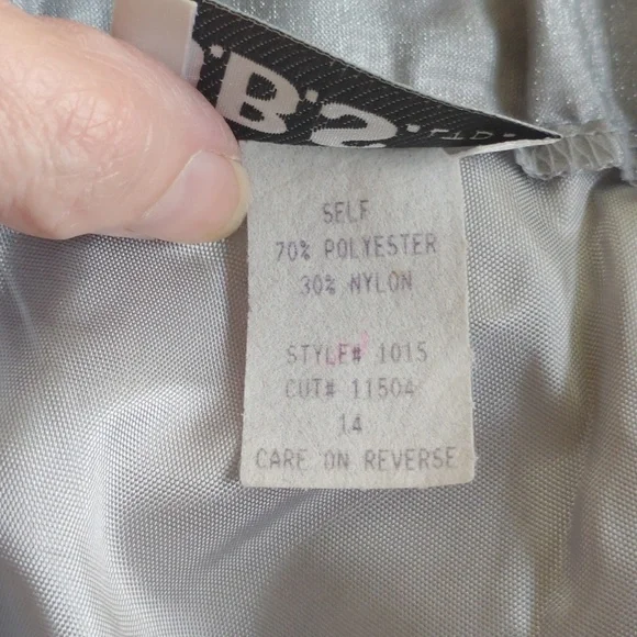 J.B.S. Ltd. A-line Organza Long Skirt - NWT - Picture 12 of 15